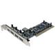 Placa PCI - USB 2.0 4+1 porturi VIA VT6212L