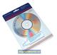 Kit de curatare CD/DVD cu spray solutie, burete (2 buc.) si suport CD