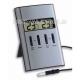 Termometru digital interior/exterior, cu memorie min/max, producator TFA Germania  