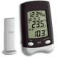 Ceas cu termometru interior/exterior, cu senzor wireless, TFA Wave