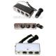 Priza auto tripla cu iesire USB si prelungitor, model TY407