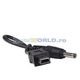 Conector mufa mini USB tata - jack 3.5mm tata