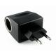 Alimentator 220V-12V, 500mA, cu mufa bricheta auto