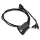 Switch KVM (Keyboard-Video-Mouse) pentru 2 calculatoare, JustCom JC102CP