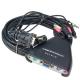 Switch KVM +S (Keyboard-Video-Mouse+Sunet) pentru 2 calculatoare, Belkin