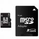 Card memorie Micro-SD, 8GB, cu adaptor SD, A-Data