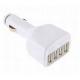 Alimentator / incarcator 12V auto cu 4 iesiri USB, 5V 2A 