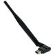 Adaptor USB wireless 802.11n miniatura, cu antena de castig mare