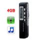 Reportofon digital miniatura cu interfata USB, conexiune la telefon, player MP3, spion, stocheaza 280 ore (12 zile) 