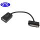 Cablu USB OTG HOST pentru Samsung Galaxy Tab 7.0 Plus / P6200 / Galaxy Tab 7.7 / P6800 / Galaxy Tab 7 / P1000 / Galaxy Tab 10.1 / P7100 / Galaxy Tab 8.9 / P7300 / Galaxy Tab 10.1 / P7500/ P7510 / Galaxy Tab 2 (7.0) / P3100 / Galaxy Tab 2 (10.1) / P5101 