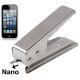 Cutter, cleste de taiat, cutit pentru decupat card nano SIM din card SIM, pentru telefoane mobile, smartphone-uri, tablete PC, phablete