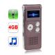 Reportofon digital miniatura cu acumulator Li-Ion, interfata USB, conexiune la telefon, player MP3, inregistreaza 141 ore (6 zile) 