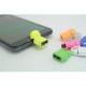 Adaptor OTG USB mama - micro USB tata pentru smartphone, telefon, tableta, player, cablu OTG HOST pentru conectare stick, HDD, reader
