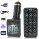 Modulator FM intrare USB si 2 sloturi de memorie, cu navigare in foldere si equalizer, gama PREMIUM