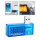 Tester alimentare USB telefon smartphone, tableta PC, multimetru aparat masura tensiune, curent, capacitate reala baterie, voltmetru acumulator