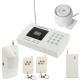 Alarma wireless de locuinta, cu apelator telefonic, 99 zone