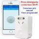 Priza inteligenta cu comanda WiFi Internet, sistem IP controller wireless, Internet, releu automatizare, repetor wireless, programator timer, Home Automation, comanda de la distanta centrala termica, boiler, calorifer, aer conditionat