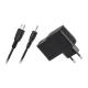Alimentator stabilizat 5V 3A, pentru tableta PC, telefon, GPS, camere, mufa 2.5mm si mufa micro-USB
