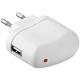 Alimentator si incarcator retea USB 5V 1A 1000mA, pentru tableta PC, smartphone, player, telefon GSM
