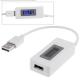 Tester alimentare USB cu 10 memorii, masoara capacitatea acumulatoarelor de telefon, smartphone, tableta, power bank (multimetru aparat masura tensiune, curent, capacitate reala baterie, voltmetru acumulator)
