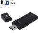 Reportofon microfon spion tip stick USB, voice recorder, cu MP3 Player si iesire de casti, stocheaza 144 ore (6 zile)