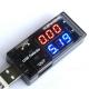 Tester alimentare USB telefon smartphone, tableta PC, 2 afisaje, multimetru aparat masura tensiune, curent, voltmetru acumulator